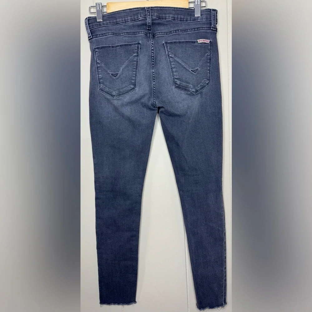 Hudson Krista Super Skinny Faded Black Stretch Jeans Size 27/4